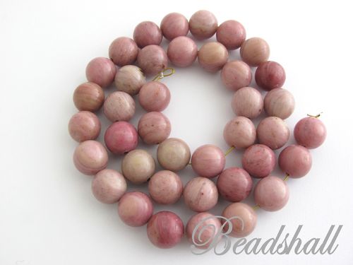 Rhodonit Perlen 6mm Pink Edelstein Natursteine Schmucksteine Kugeln BEST G215 